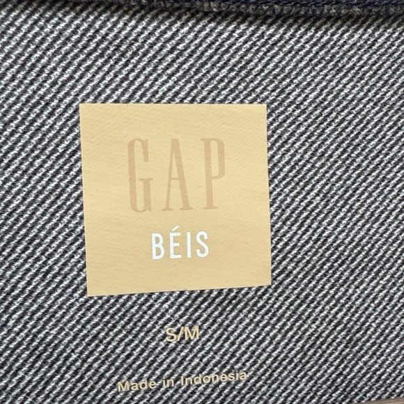 Gap × BÉIS Knit Denim Pocket T-Shirt NWT Size S/M - Picture 12 of 13
